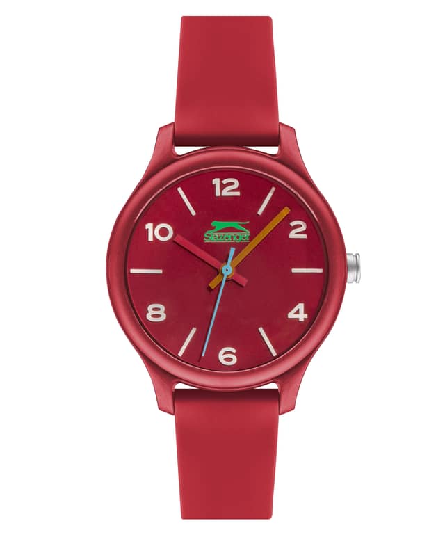 Slazenger Ladies Stainless Steel Watch SL.9.6371.3.04 Red