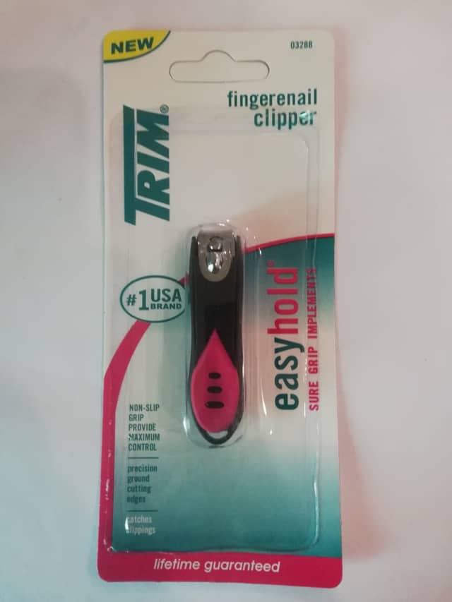Trim Fingernail Clipper Easy Hold Small