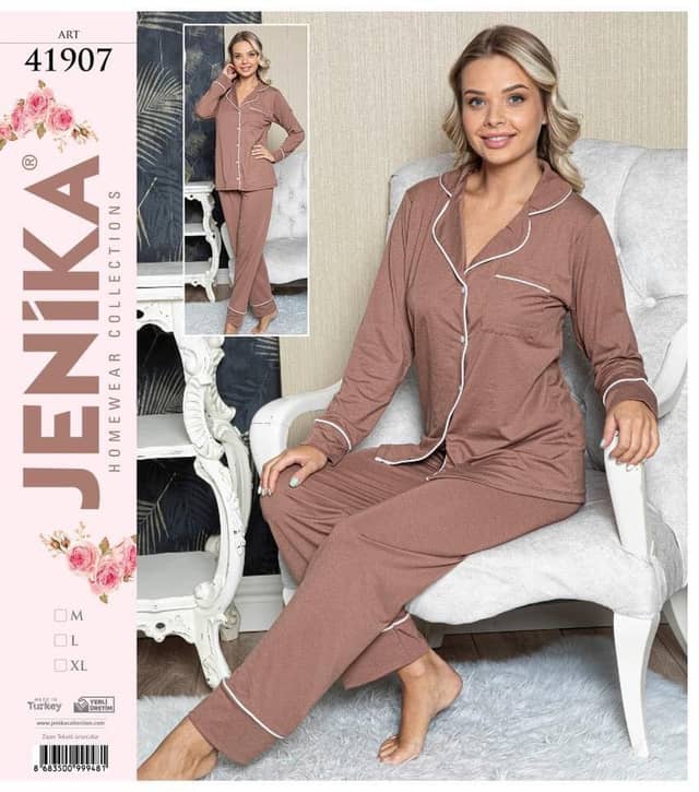 Jenika Collection Home Wear Pajama/Pant and Shirt