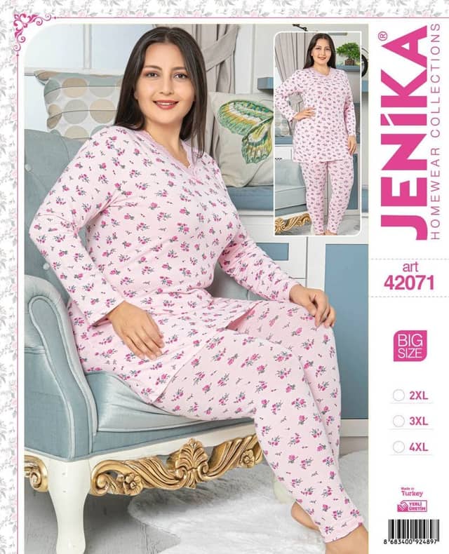 Jenika Collection Cotton Pant with Shirt 42071