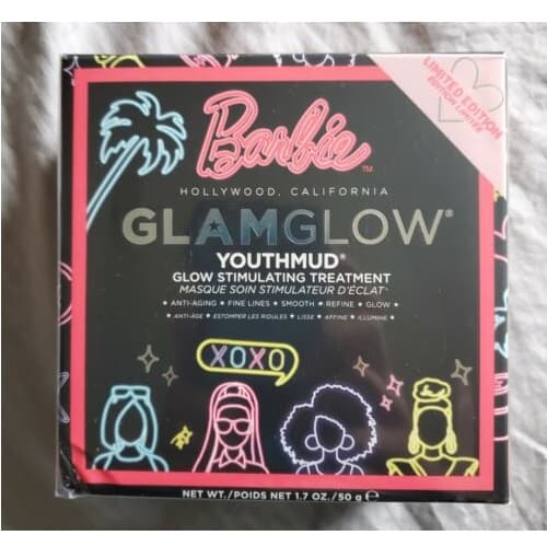 GlamGlow Youth Mud Glow Stimulating Treatment Barbie 50g