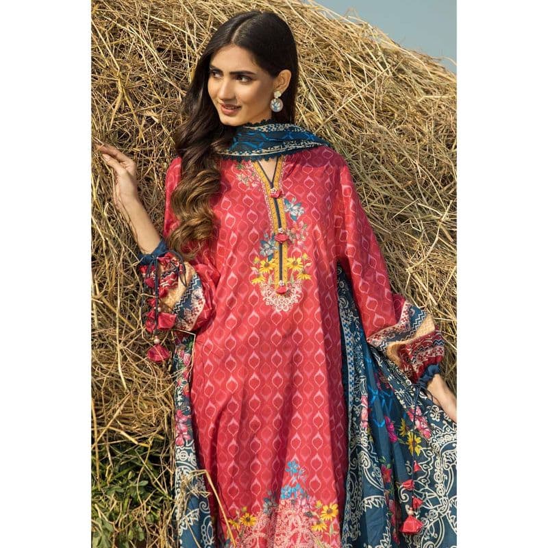 Lawn Unstitched Digital Printed Suit CL-32193 3PC