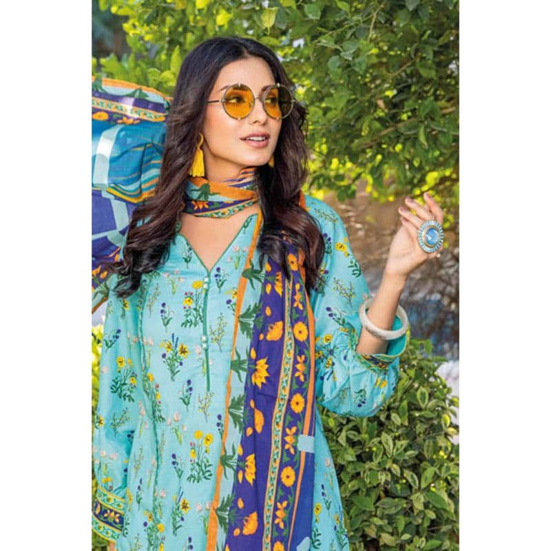 Lawn Unstitched Digital Printed Suit CL-32208 3PC