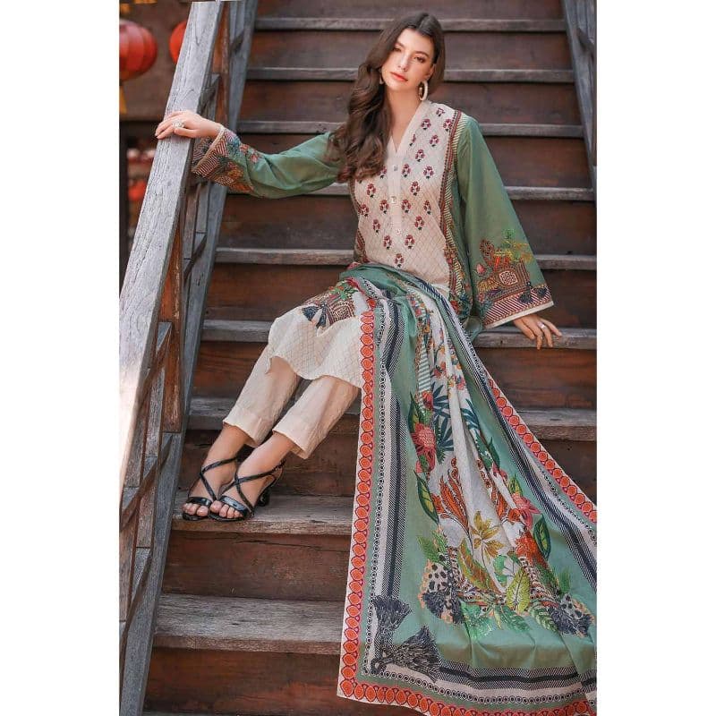 Lawn Unstitched Digital Printed Suit CL-32175 3PC