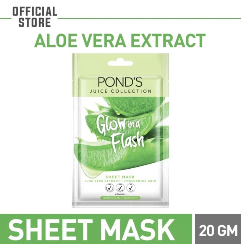 Ponds Aloe Vera Extract Sheet Mask