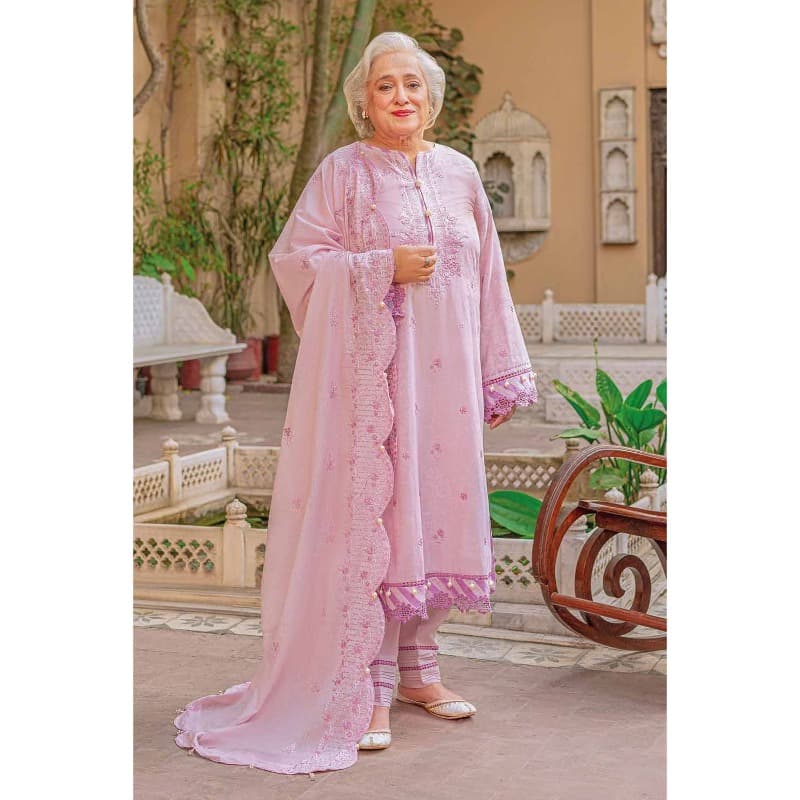 Ideas Lawn Unstitched Embroidered Suit DM-32005 3PC