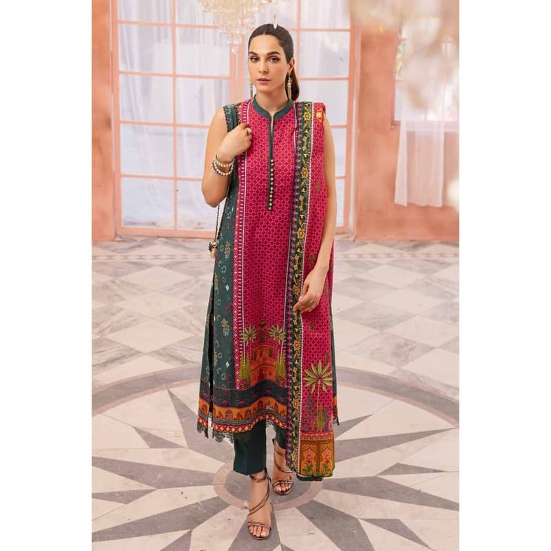 Ideas Khaddar Digital Printed Unstitched Suit K-32004 3PC
