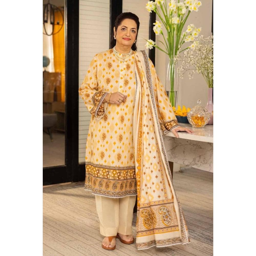 Ideas Printed Lawn Unstitched Suit CL-42080 B 3PC