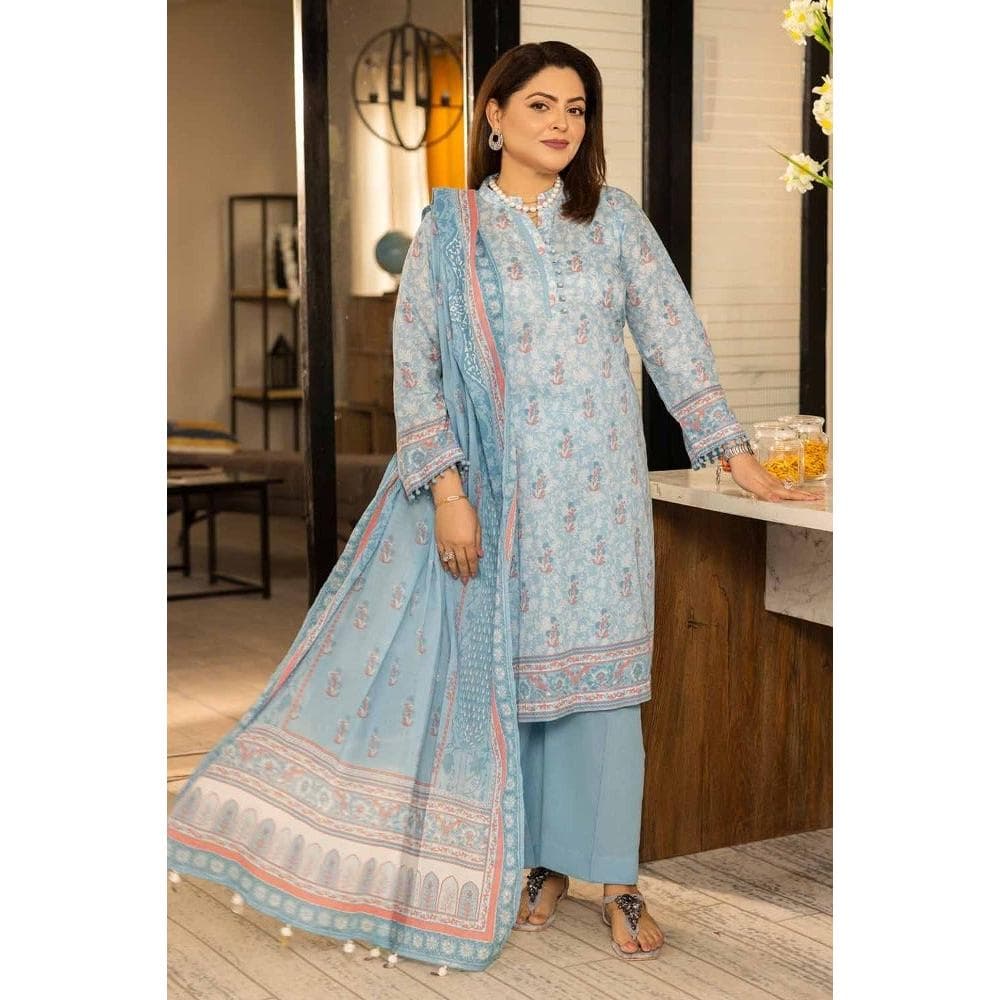 Ideas Printed Lawn Unstitched Suit CL-42194 A 3PC
