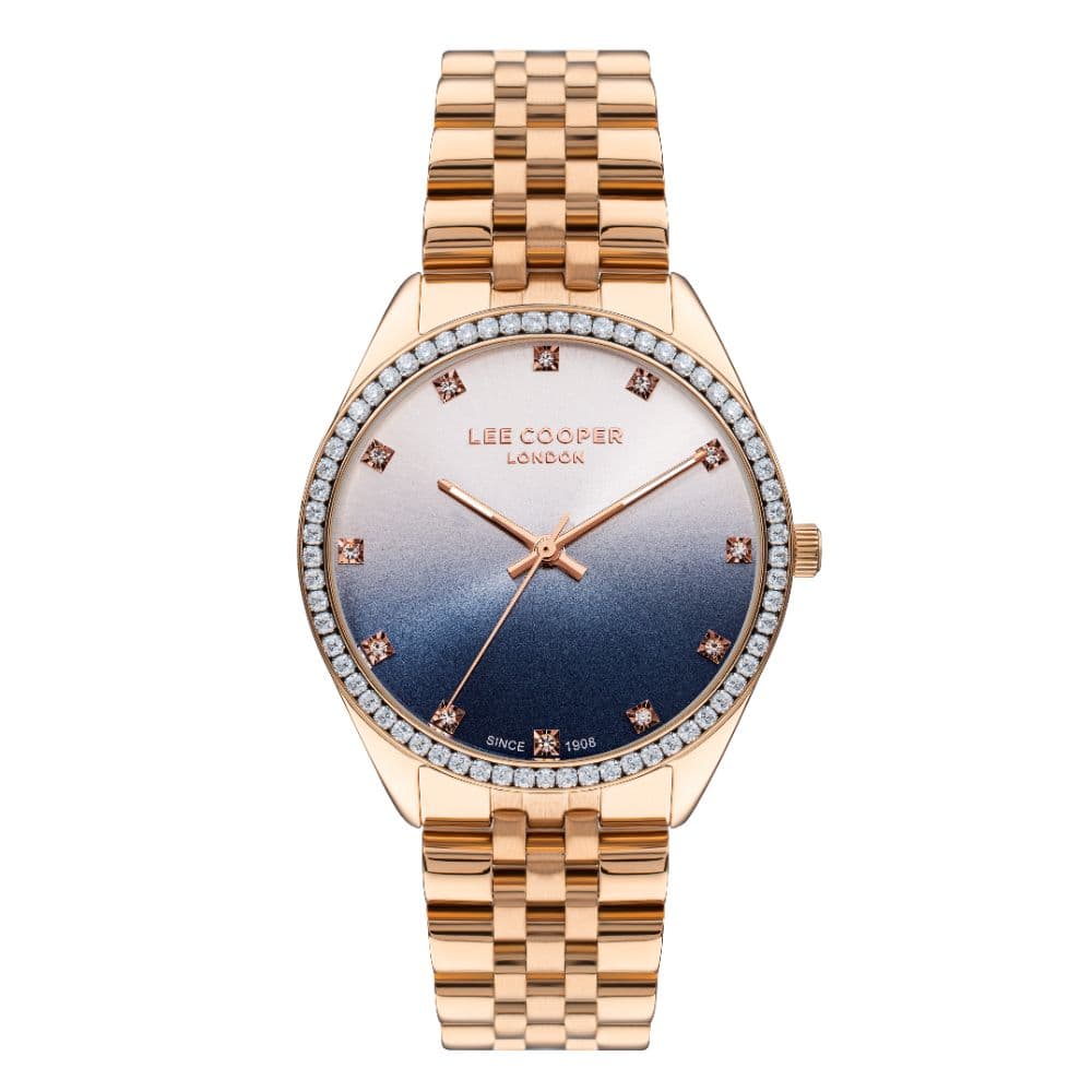 Lee Cooper Ladies Super Metal Watch LC07831.490 Blue