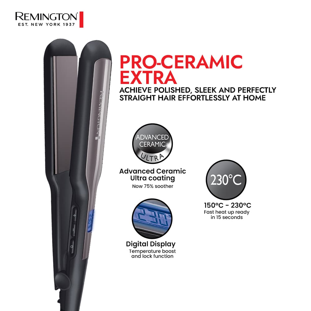 S5525 Remington PRO Ceramic Extra Straightener