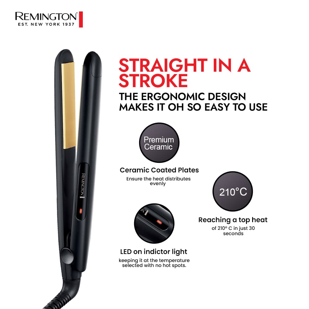 S1400 Remington Ceramic Compact Straightener