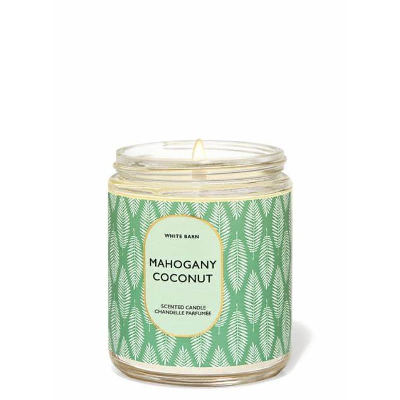 Bath And Body Works Candle Mahogany Coconut 227g