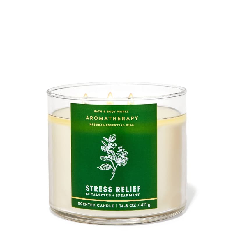Bath And Body Works Stress Relief 3-Wick Candle