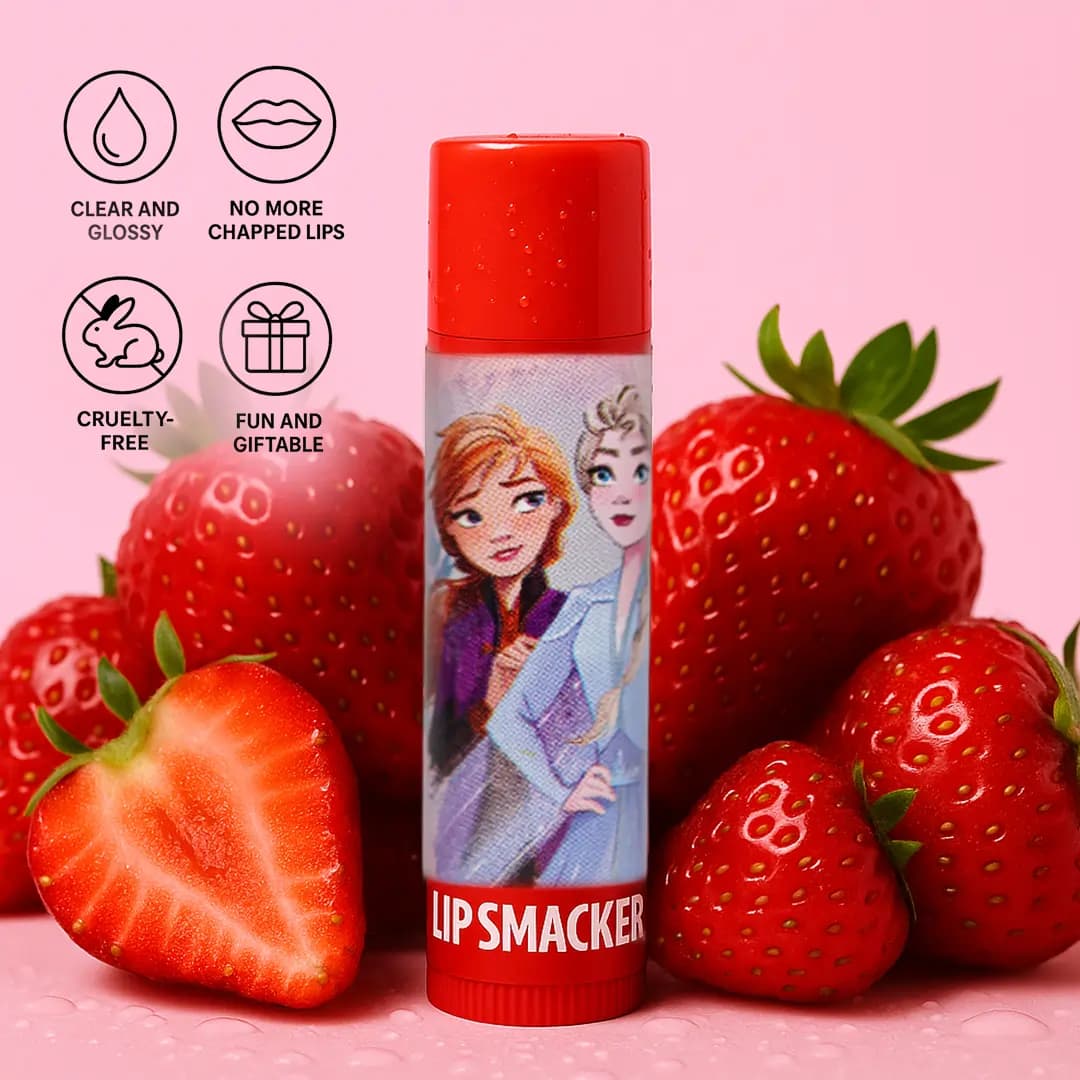 Lip Smacker Disney Frozen II Stronger Together Strawberry Lip Balm
