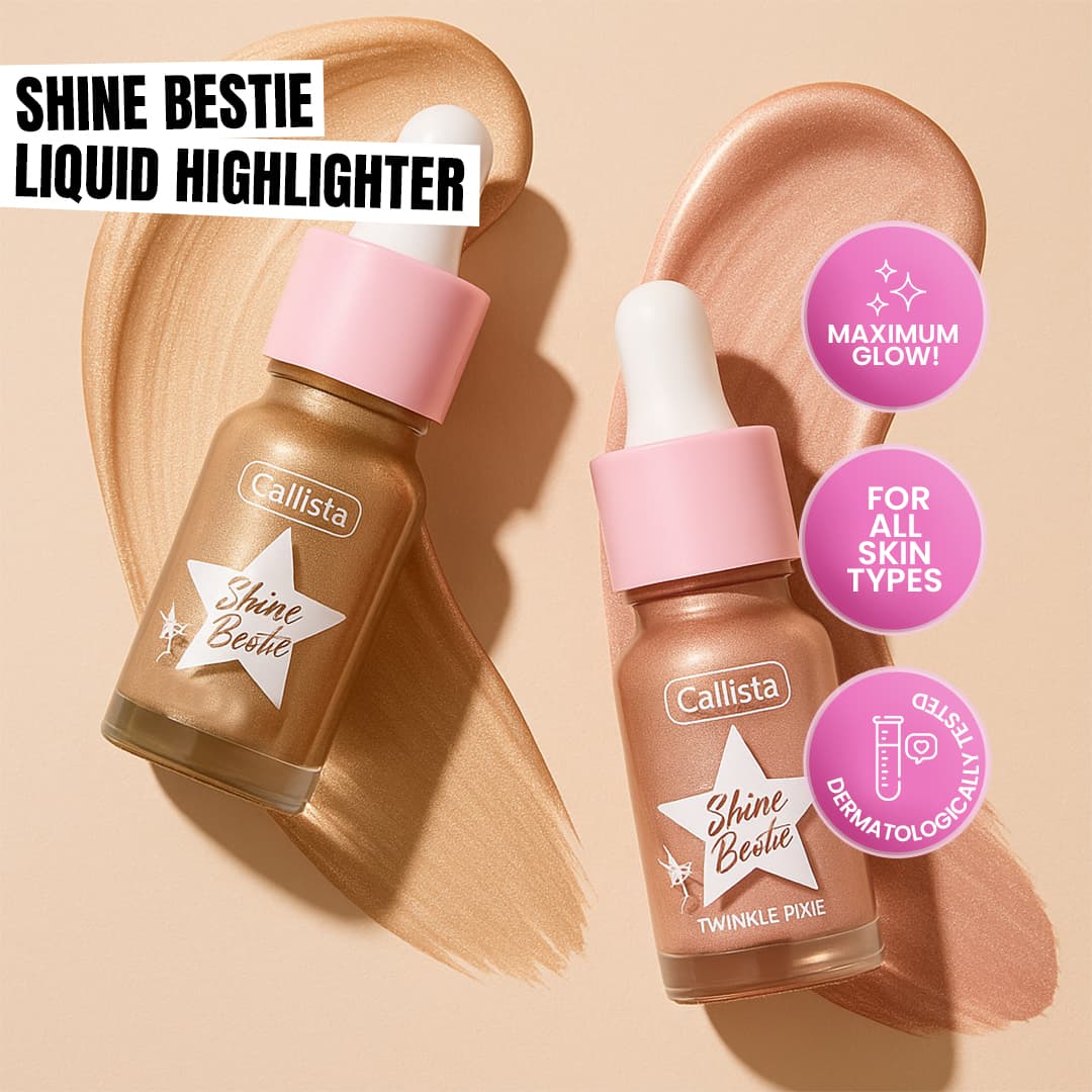 Callista Shine Bestie Liquid Highlighter 9ml