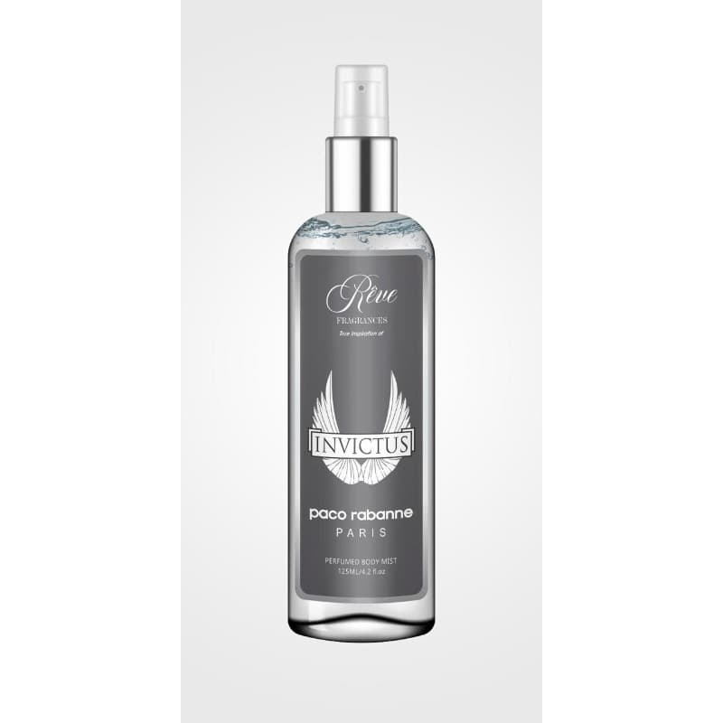 Paco Rabanne Invictus Body Mist By Reve Fragrances 125ml