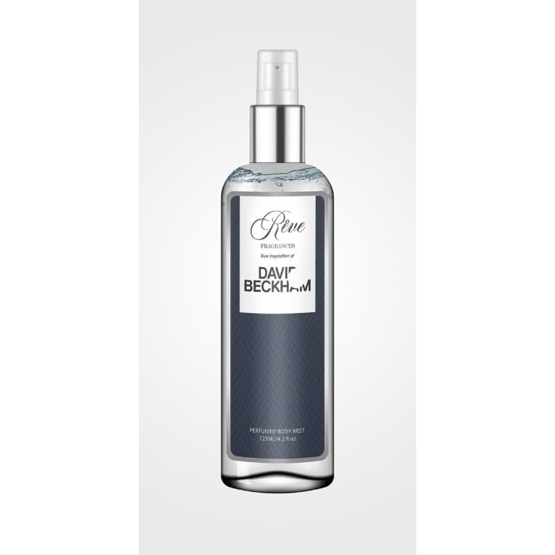 David Beckham Classic Blue Body Mist By Reve Fragrances 125ml