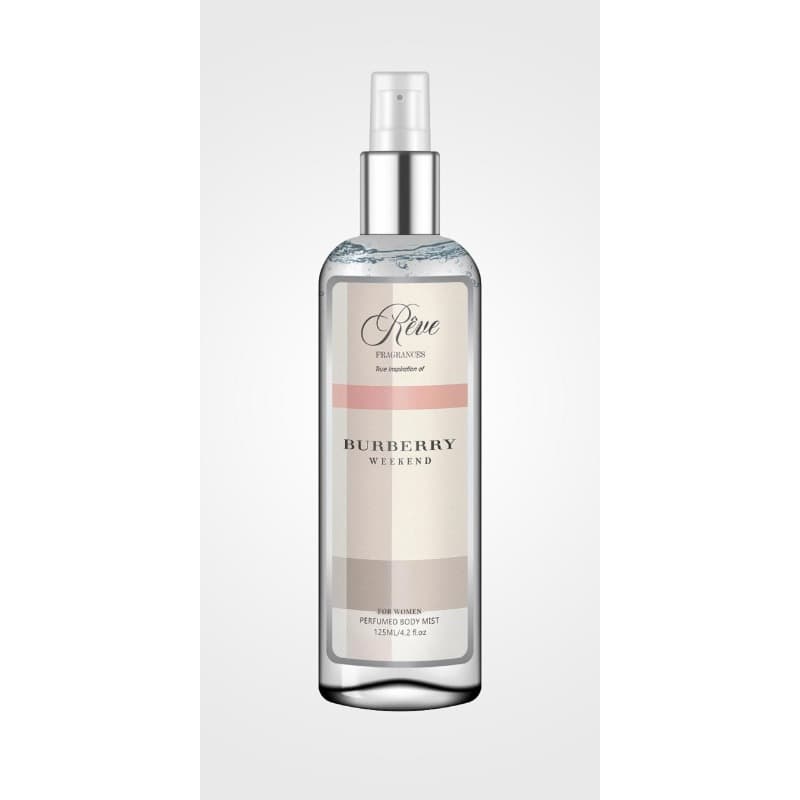 Burberry Weekend Women By Reve Fragrances Body Mist 125ml