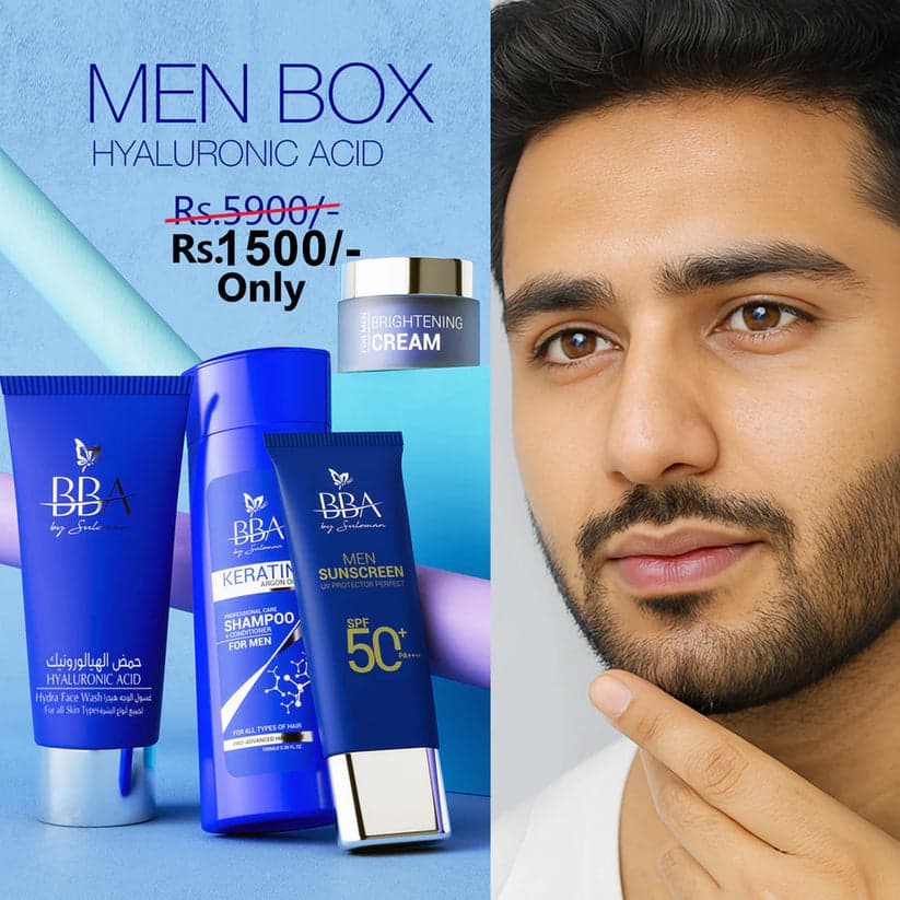 BBA By Suleman Men Box Hyaluronic Acid