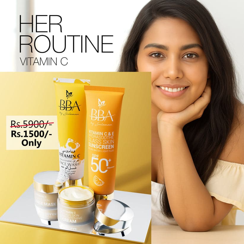 BBA By Suleman Her Routine Vitamin C