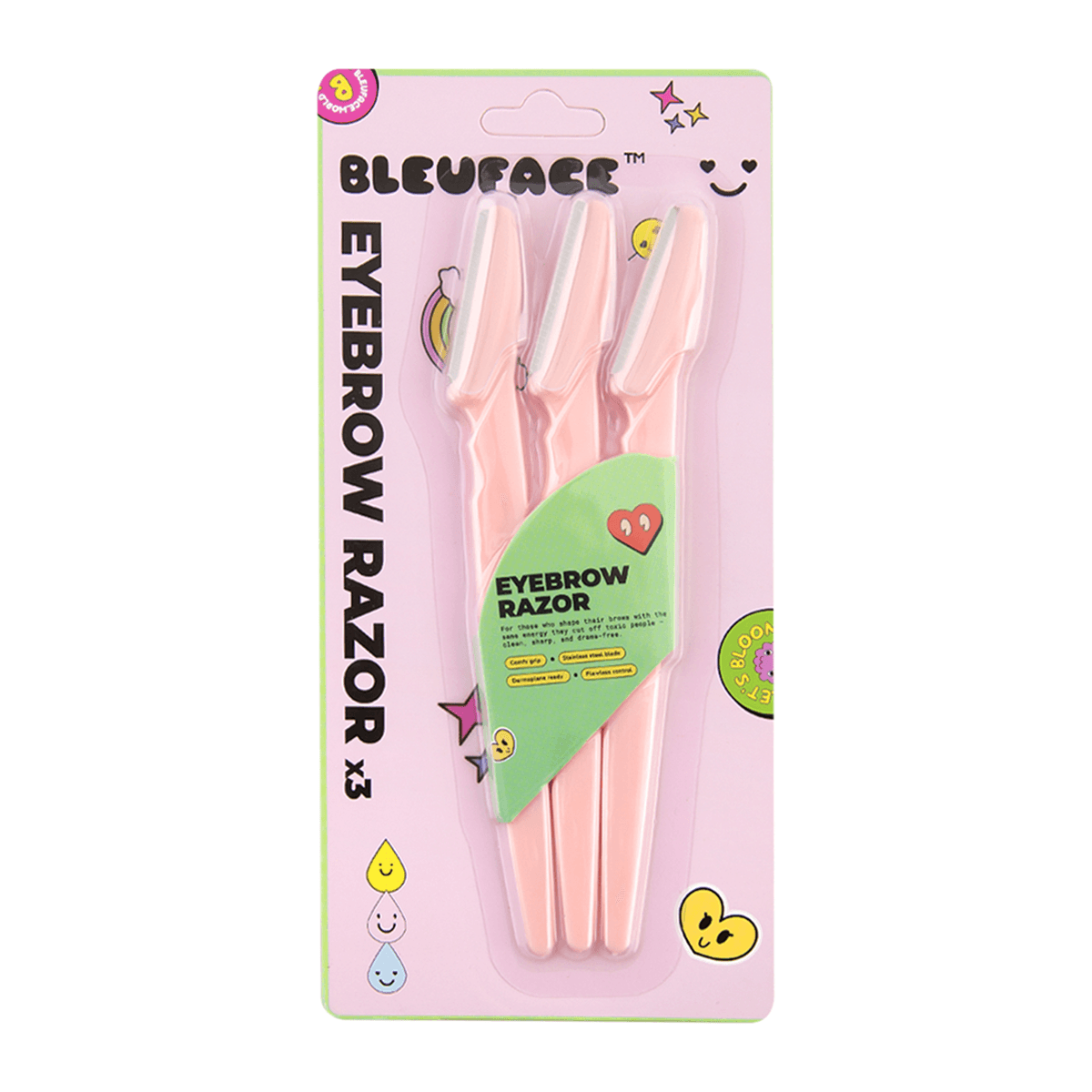 Bleuface Eyebrow Razor x3