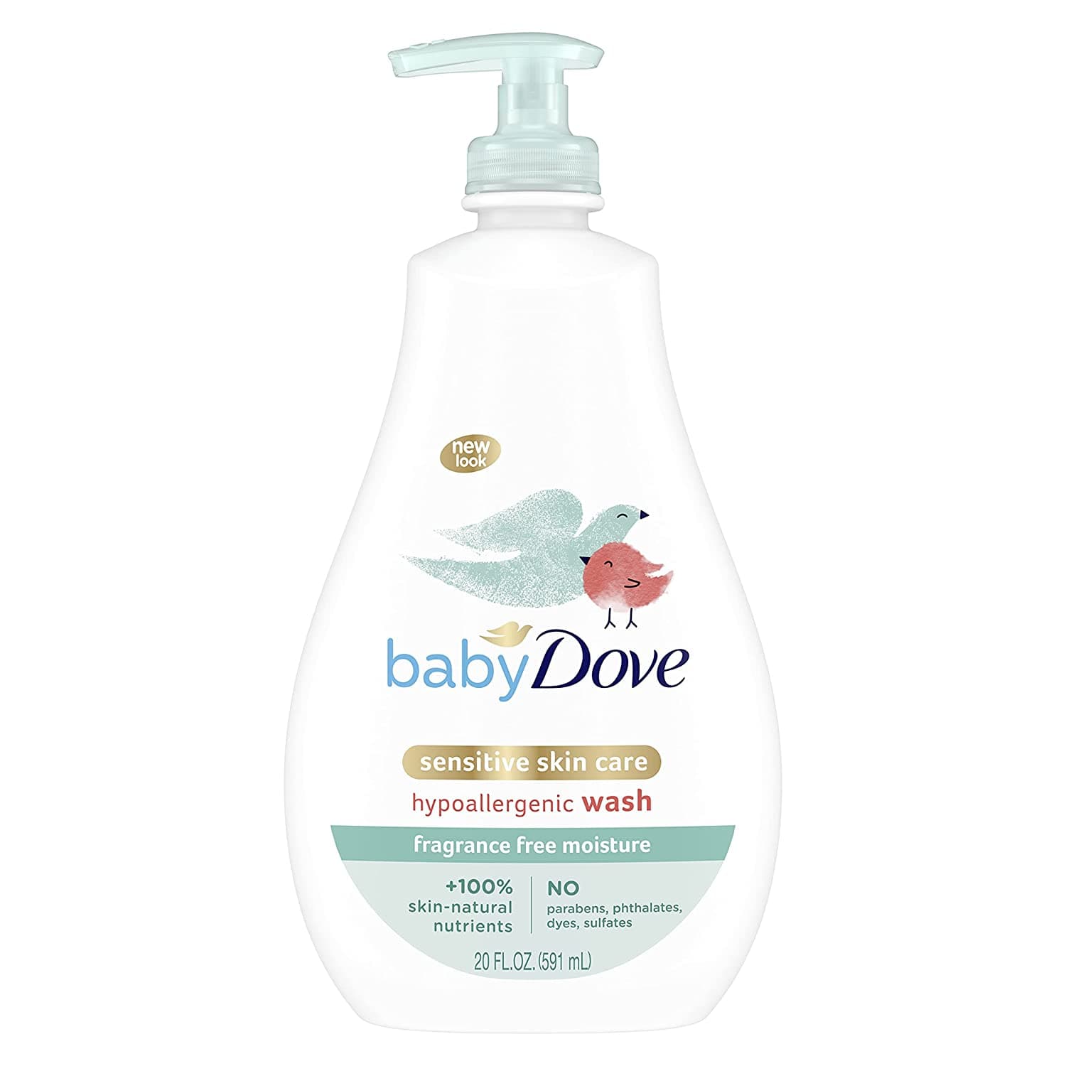 Dove Sensitive Skin Care Baby Wash 591ml