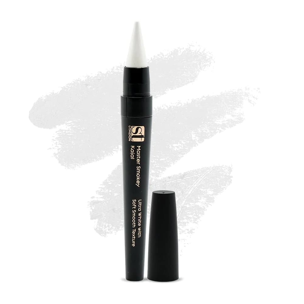 ST London Smokey Kajal White