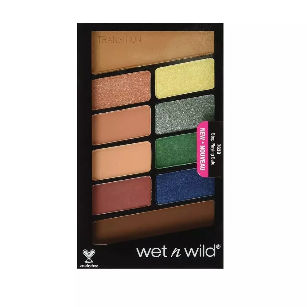 Wet n Wild Color Icon Eyeshadow 10 Pan Palette Stop Playing Safe