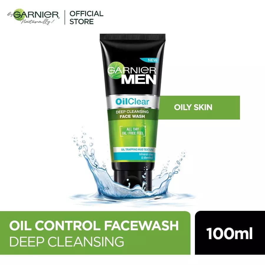 Garnier Men Oil Control Face Wash 100ml