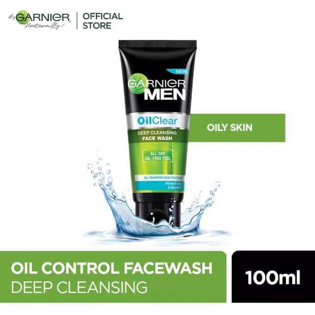 Garnier Men Oil Control Face Wash 100ml
