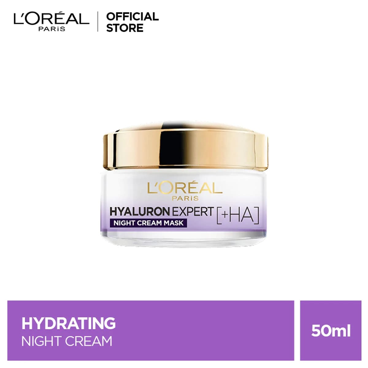 Loreal Paris Hyaluron Expert Repluming Moisturizing Night Cream 50ml