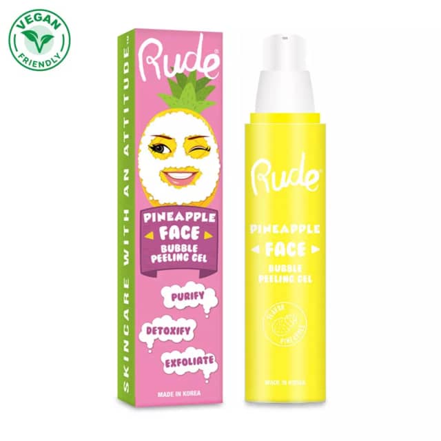 Rude Pineapple Bubble Peeling Gel
