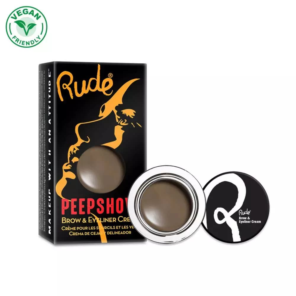 Rude Peep Show Brow & Eyeliner Cream