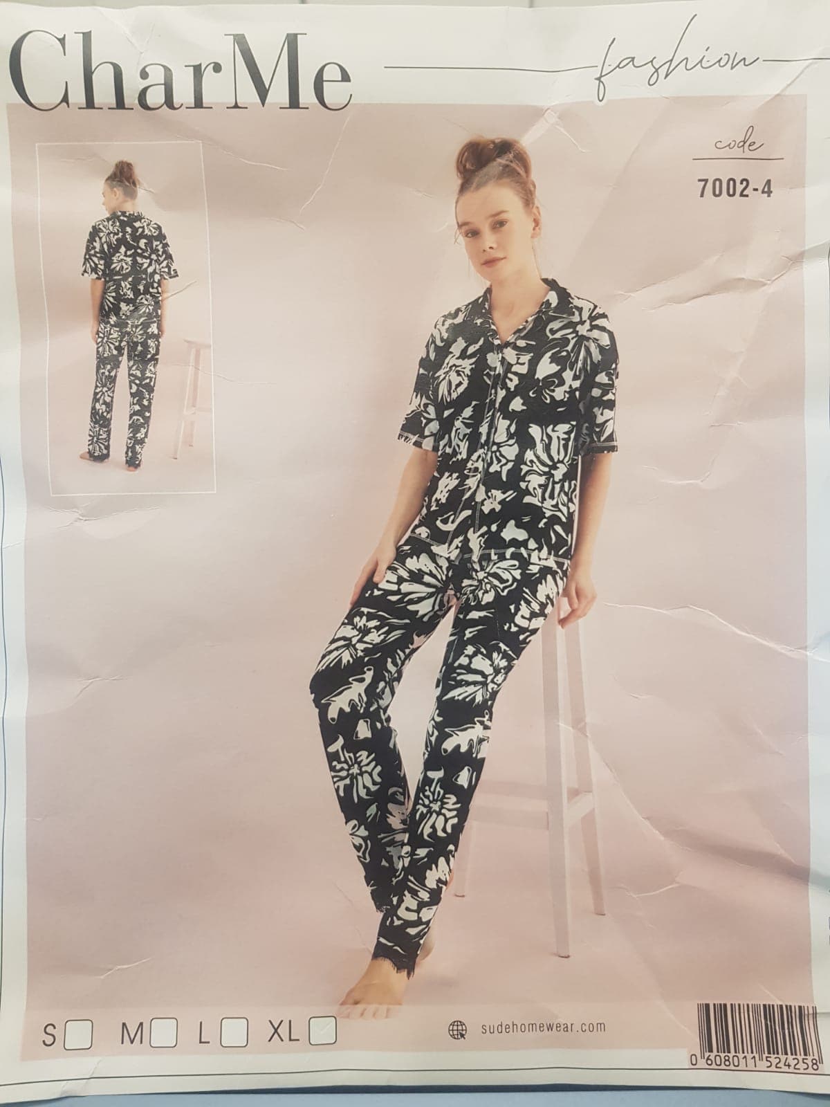 CharMe Night Suit 7002-4