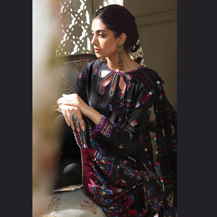 Ideas Linen Karandi Jacquard Unstitched Suit MJ-22085 3PC