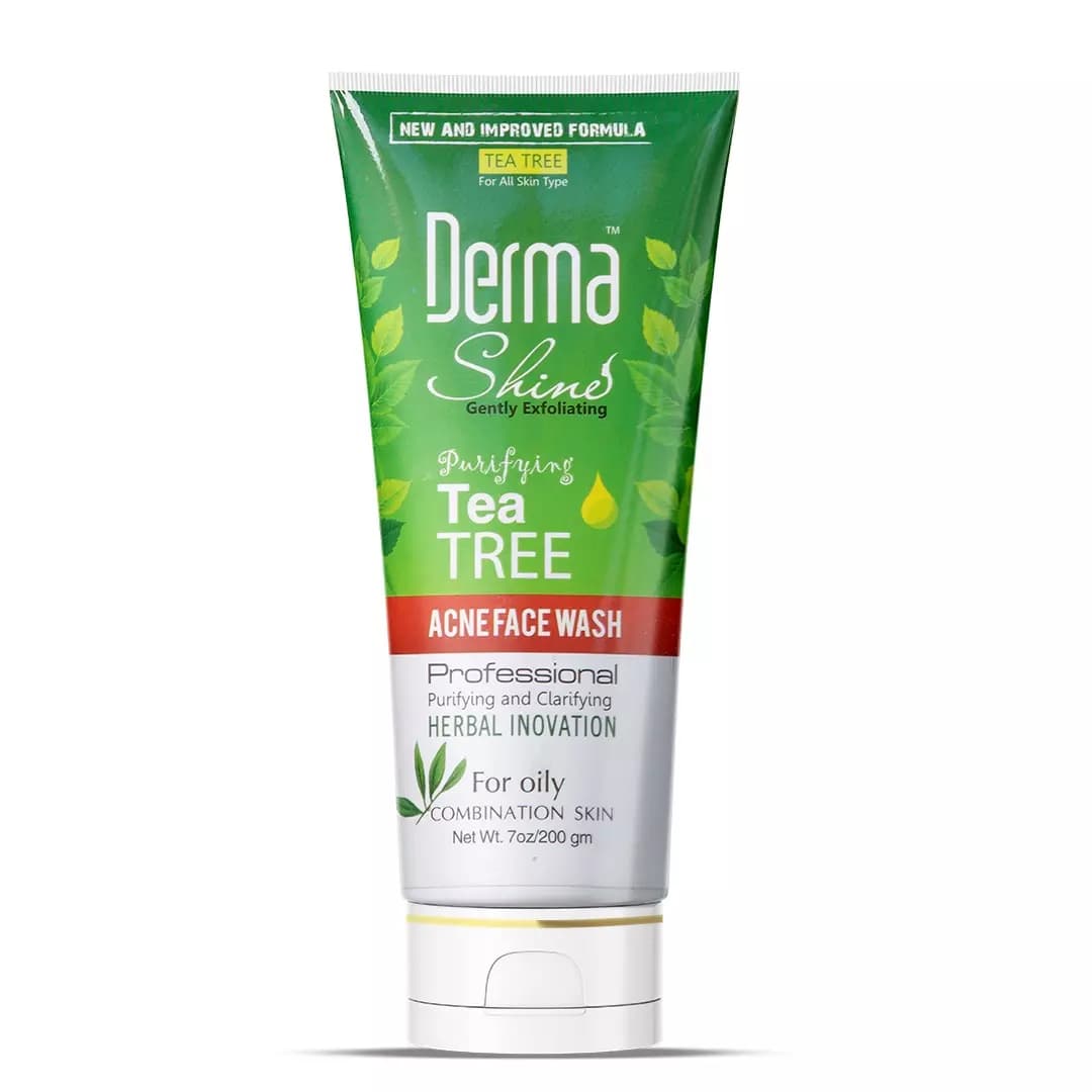 Derma Shine Tea Tree Acne Face Wash 200g