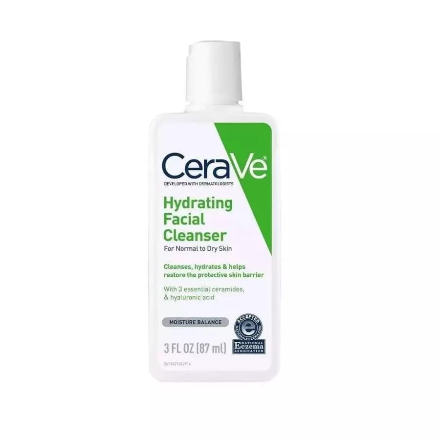 CeraVe Hydrating Facial Cleanser For Normal to Dry Skin 87ml