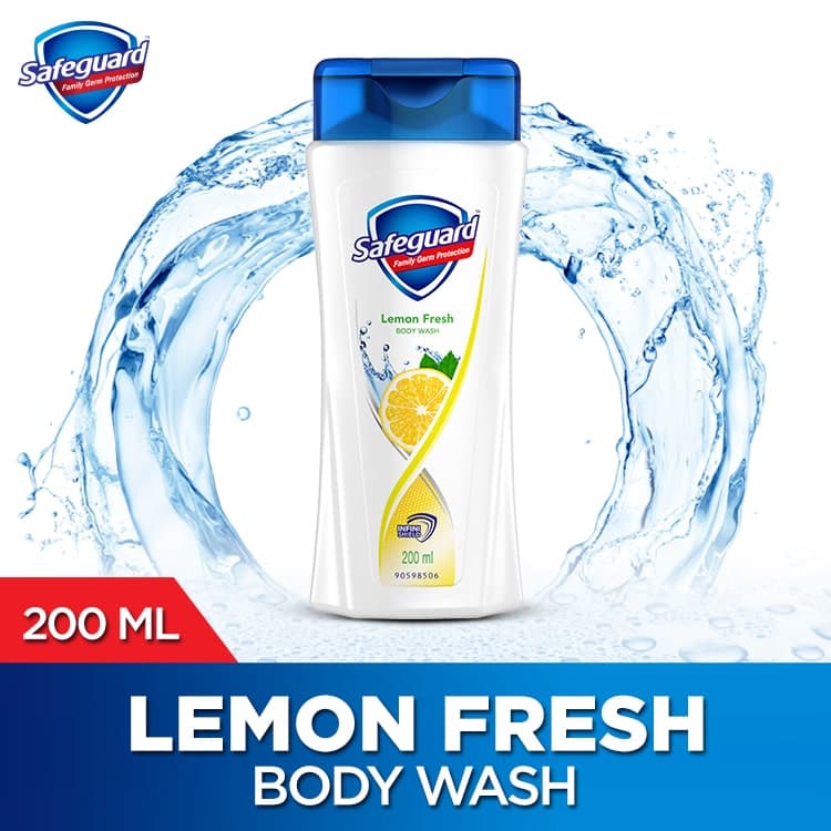 Safeguard Body Wash Lemon Fresh 200ml