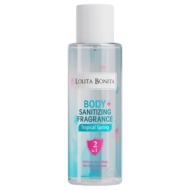 Lolita Bonita Body Sanitizing Fragrance Tropical Spring Body Mist 250ml