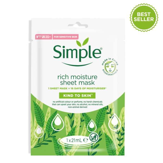 Simple Rich Moisture Sheet Mask
