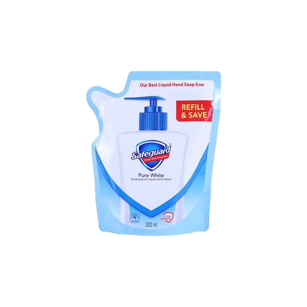 Safeguard Pure White Hand Wash Refill 180ml
