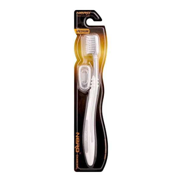Nero Toothbrush - Elegant Charcoal Single - K103