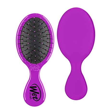 Wet Brush Squirt Detangler Hair Brush Mini - Purple