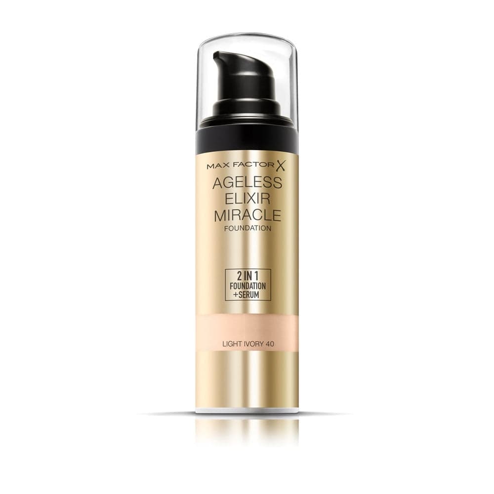 Max Factor Ageless Elixir 2 in 1 Foundation Plus Serum SPF 15