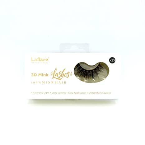 Laflare 3D Mink Lashes 100% Mink Hair K23