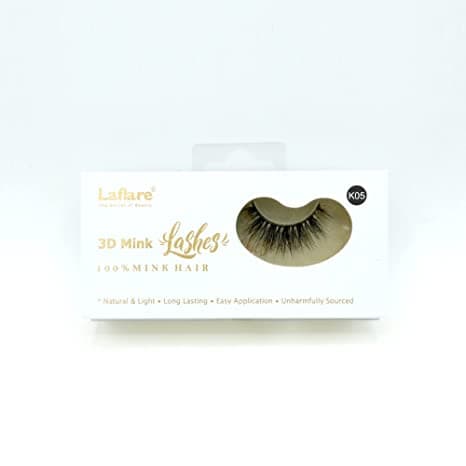 Laflare 3D Mink Lashes 100% Mink Hair K05