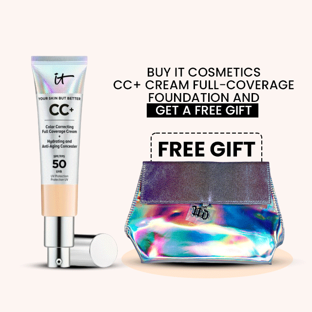 IT Cosmetics CC+ Cream Full-Coverage Foundation with SPF 50+ - Fair Light