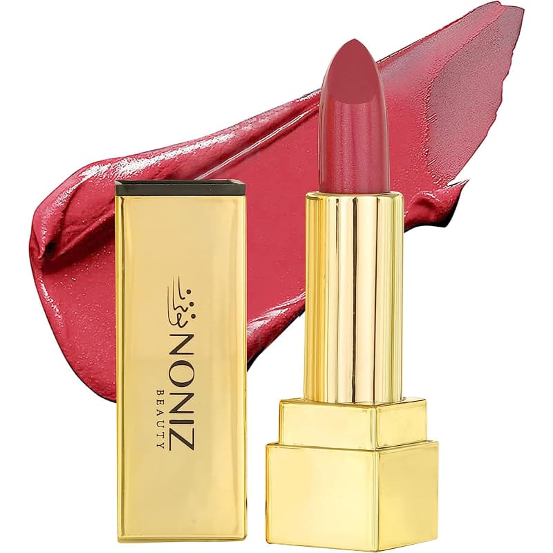 NONIZ Solid Shimmery Lipstick Pearl Shine 01