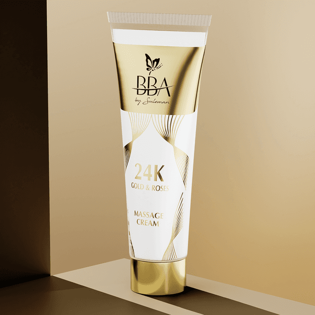 BBA By Suleman 24K Gold & Roses Massage Cream 50g
